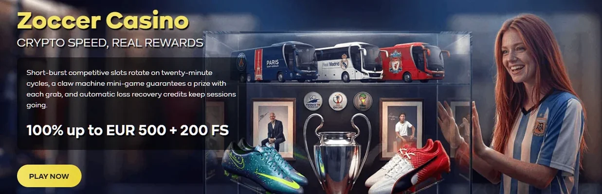 Zoccer Casino Willkommen